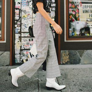 Show Me Your Mumu Toothhound Plaid Flare Pants